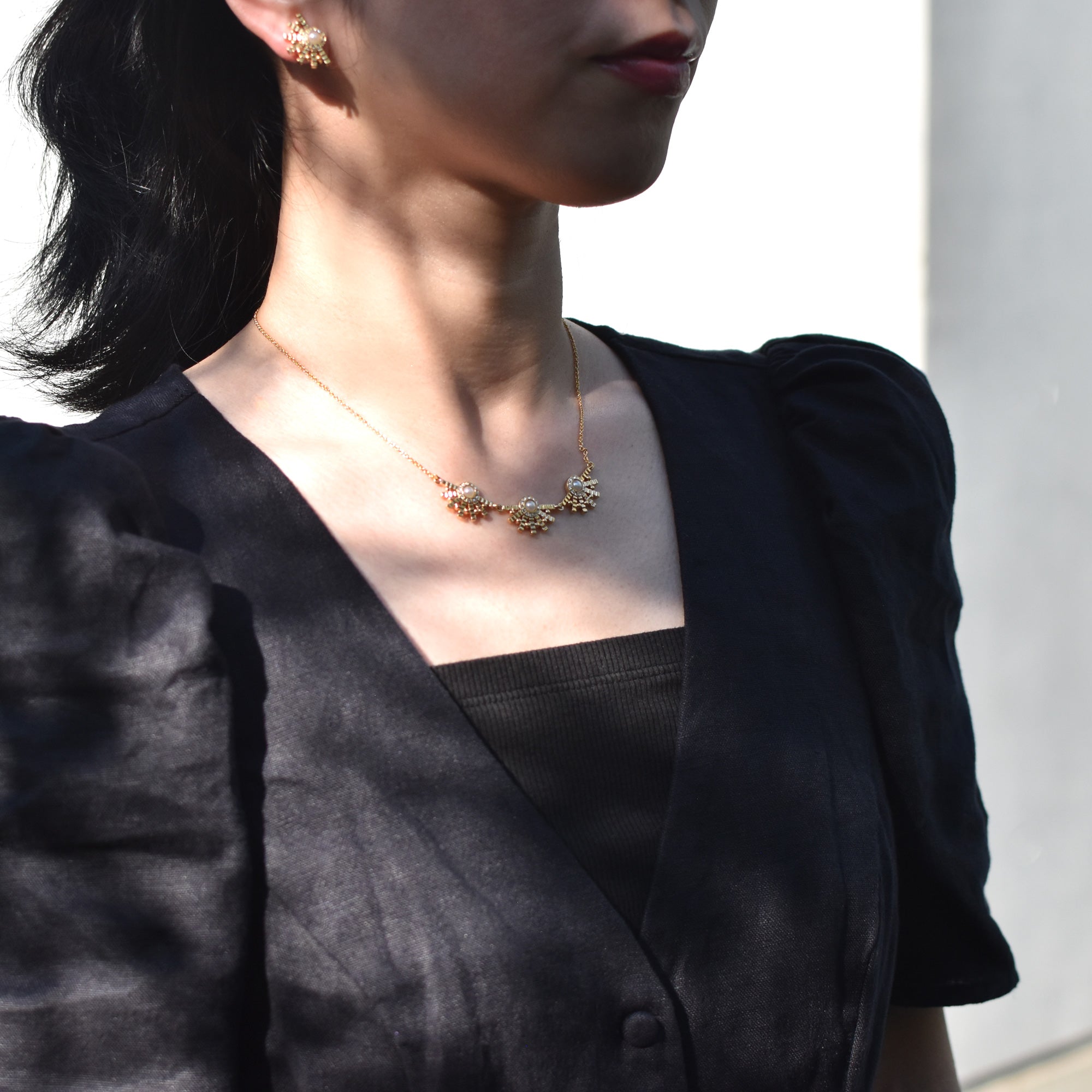Future Dusk Clip Earrings