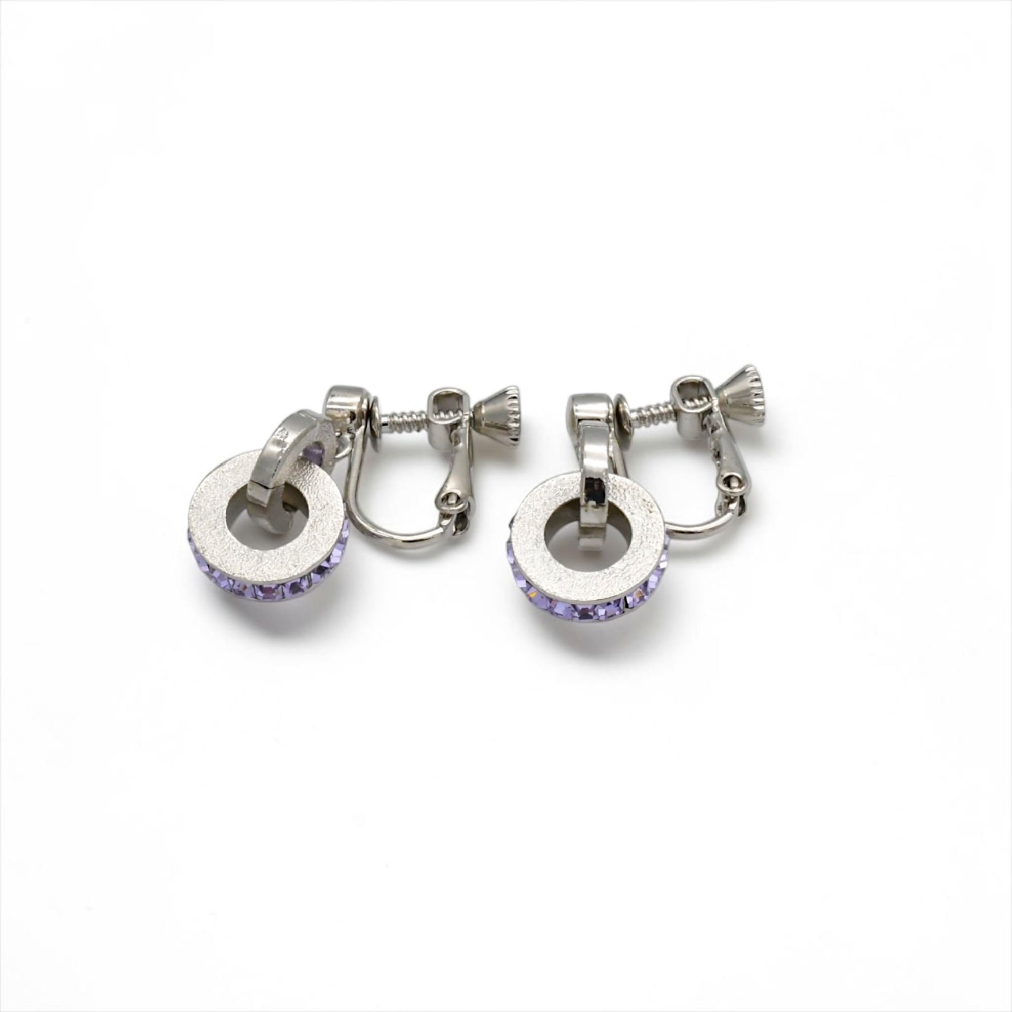 Eternal Miss Matte Purple Earrings
