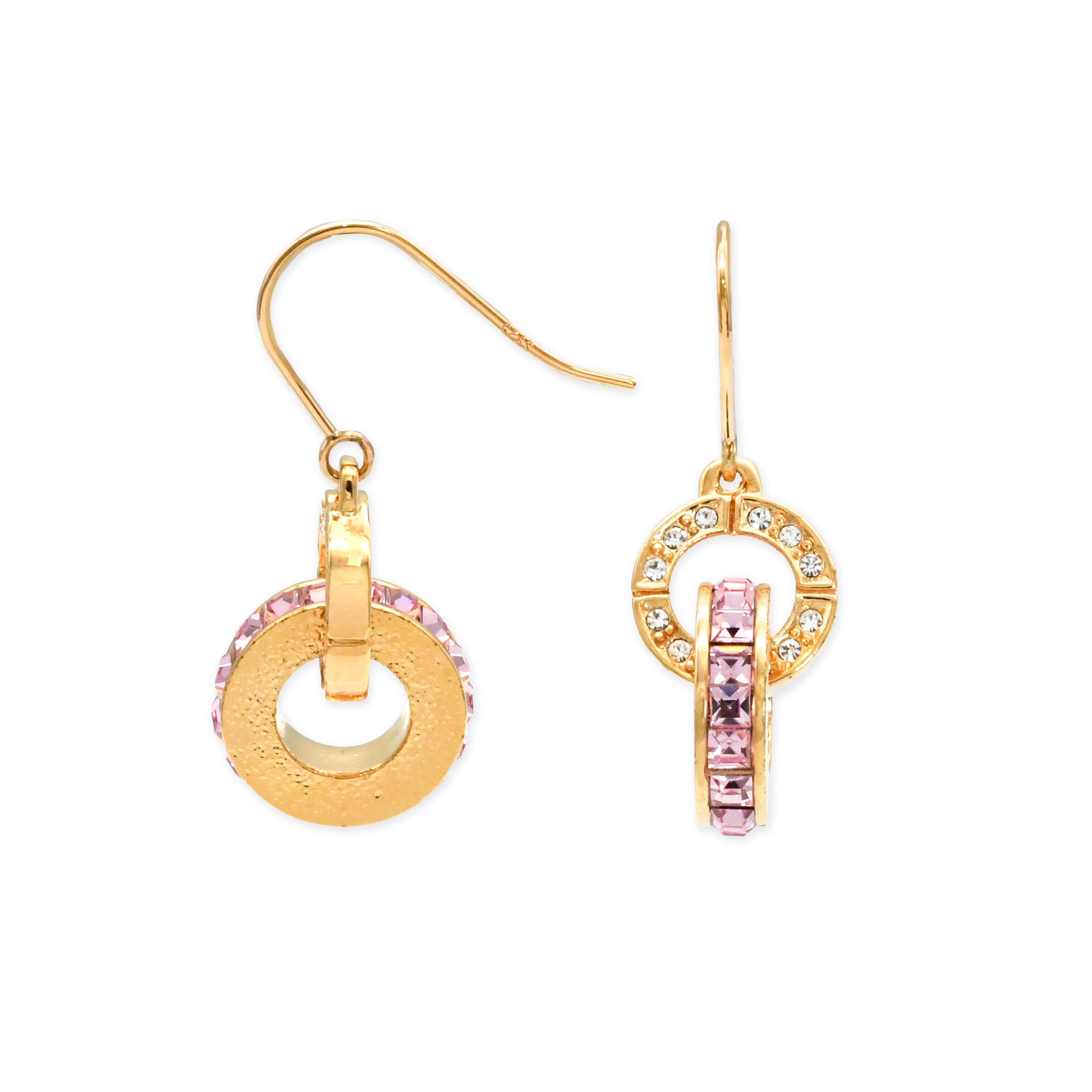 Eternal Miss Matte Pink Earrings