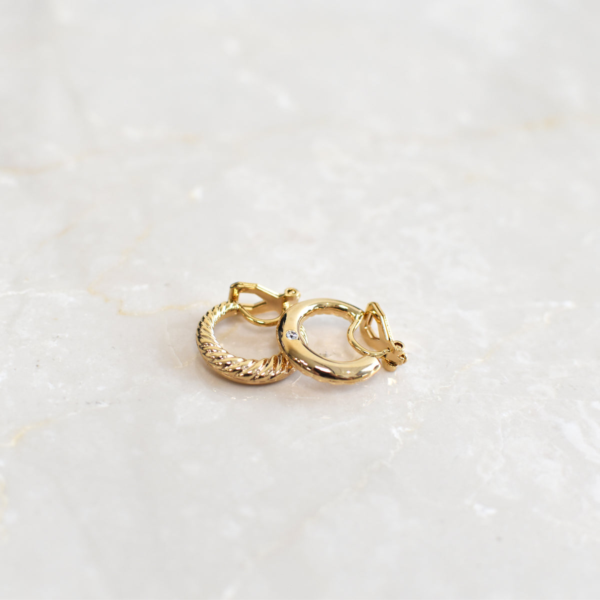 RIYO Chain Clip Earrings