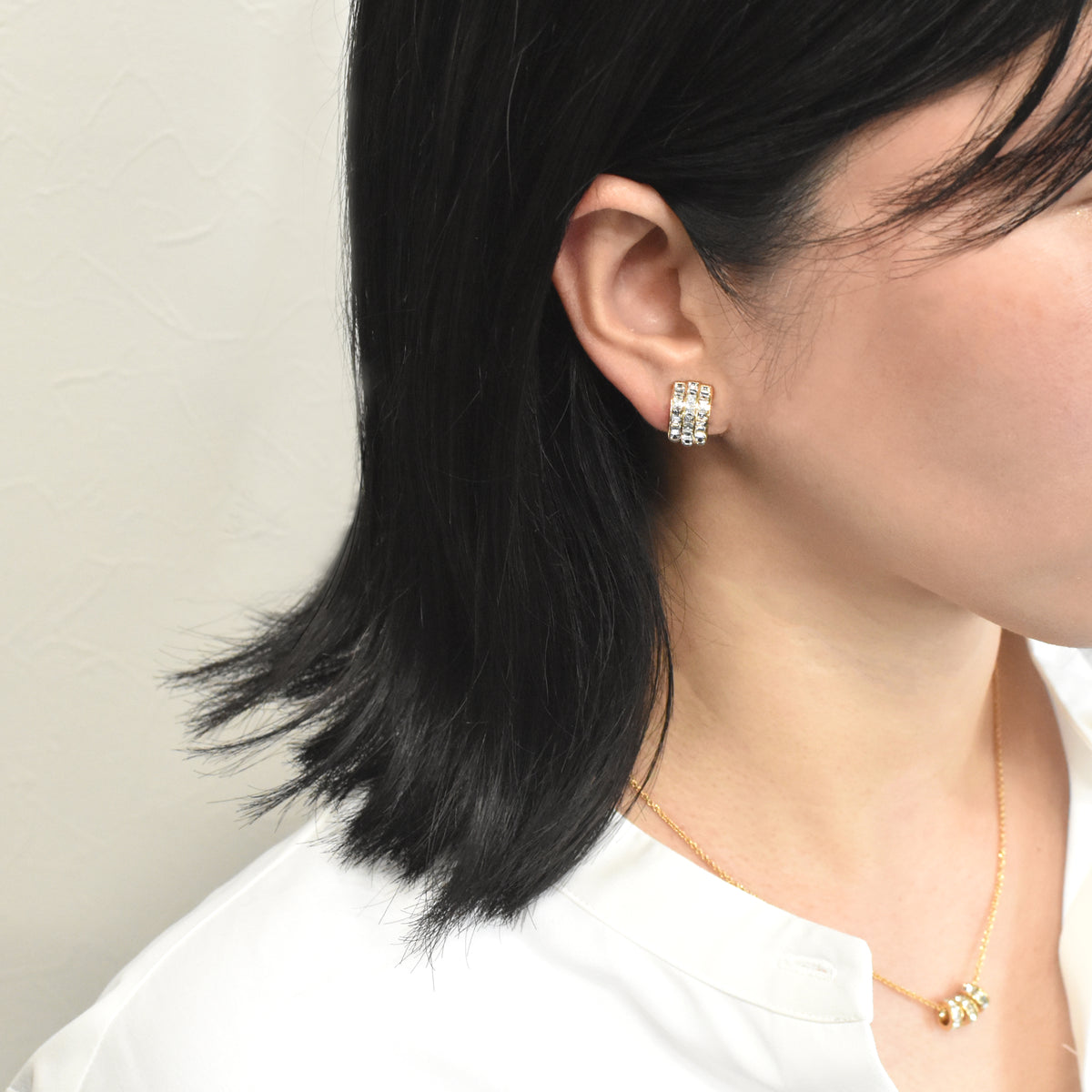 【クロス付き！期間限定】ミス イヤリング&ネックレスセット