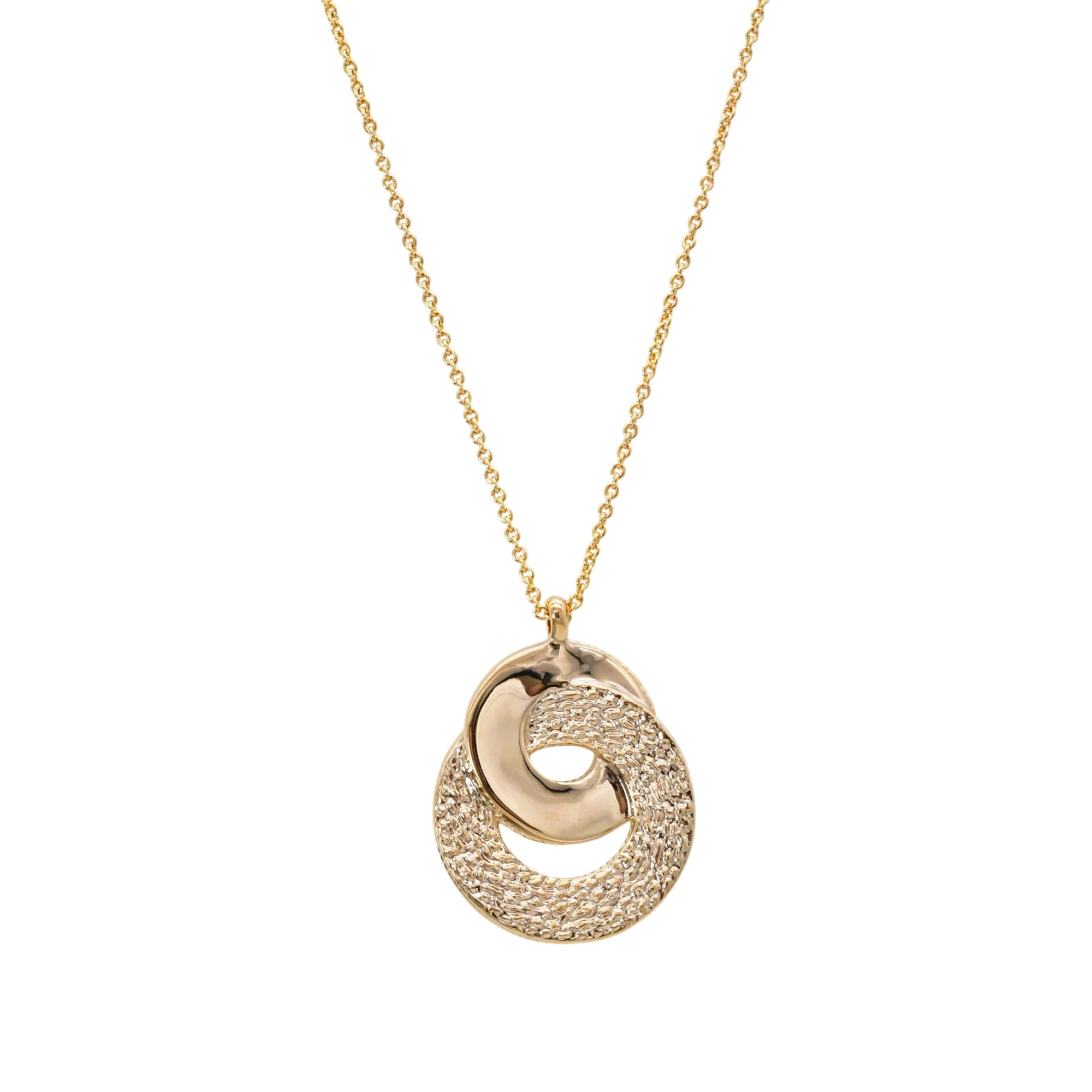 Intertwine long necklace
