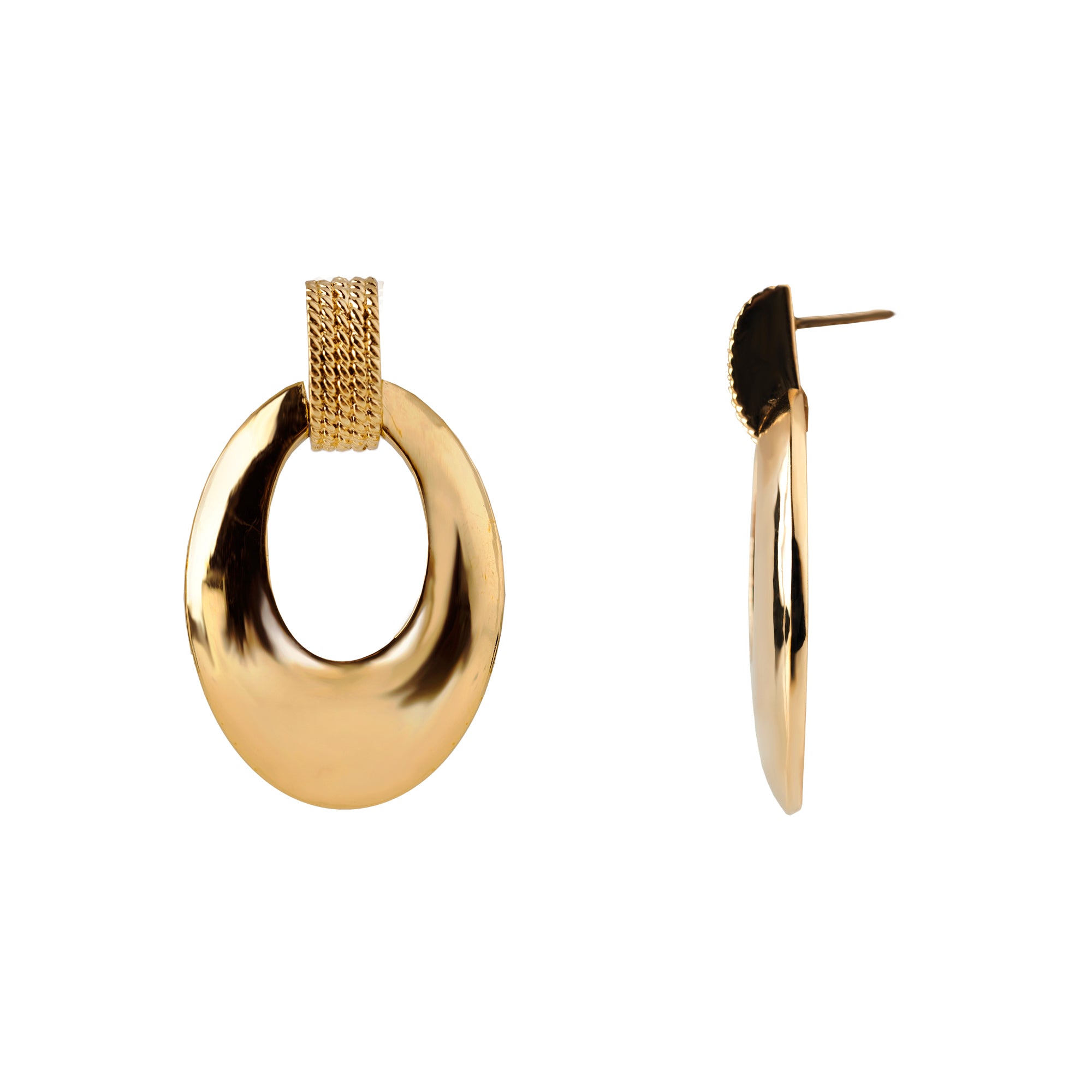 Tresor Oval Earrings