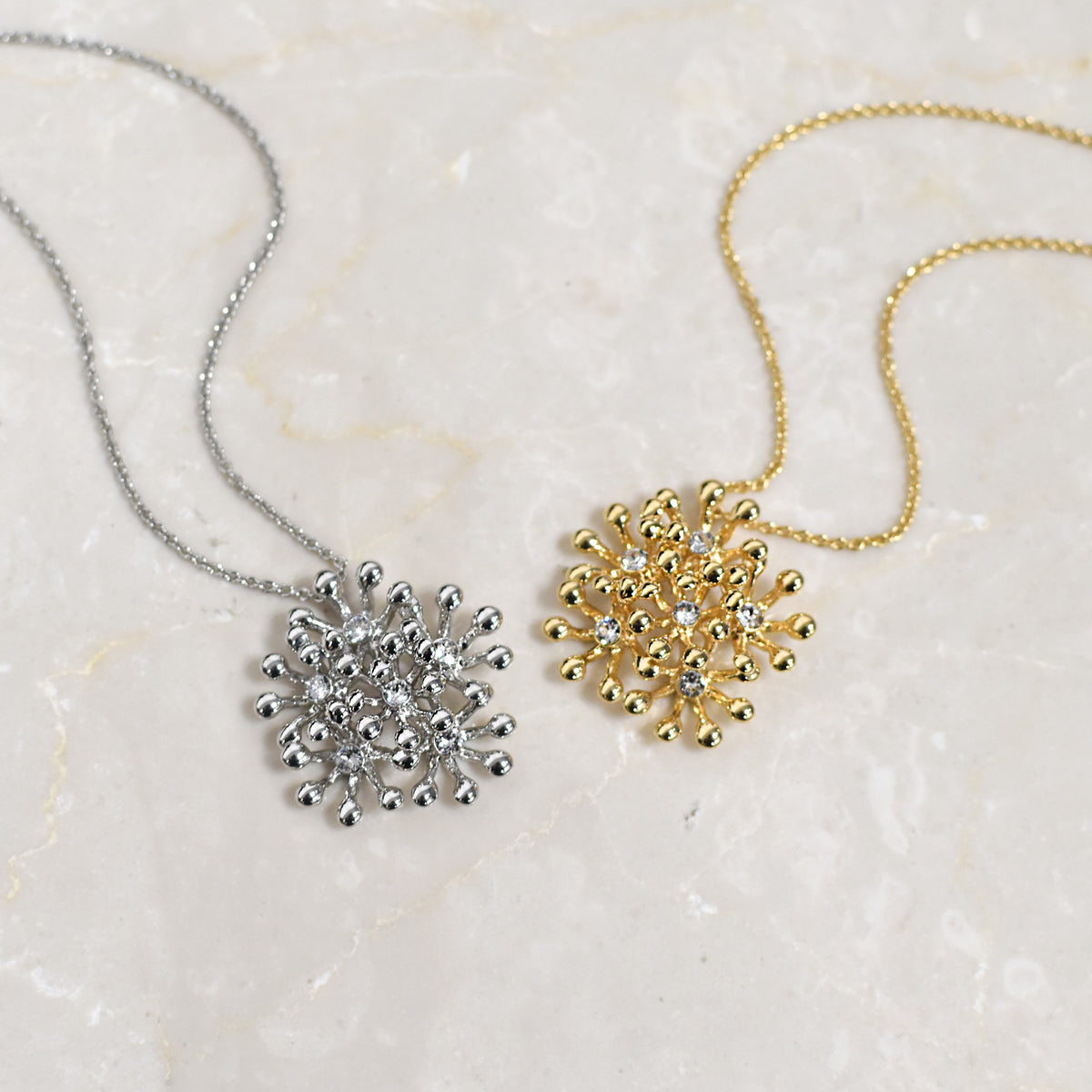 Brillia round necklace